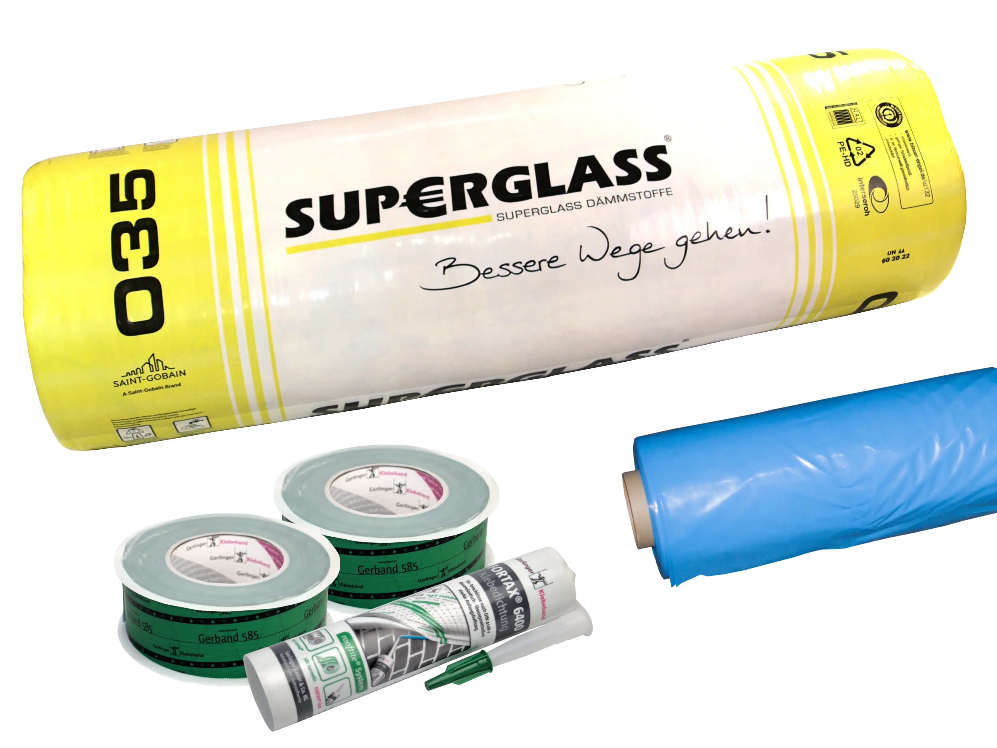 Set: Dachdämmung WLG 035