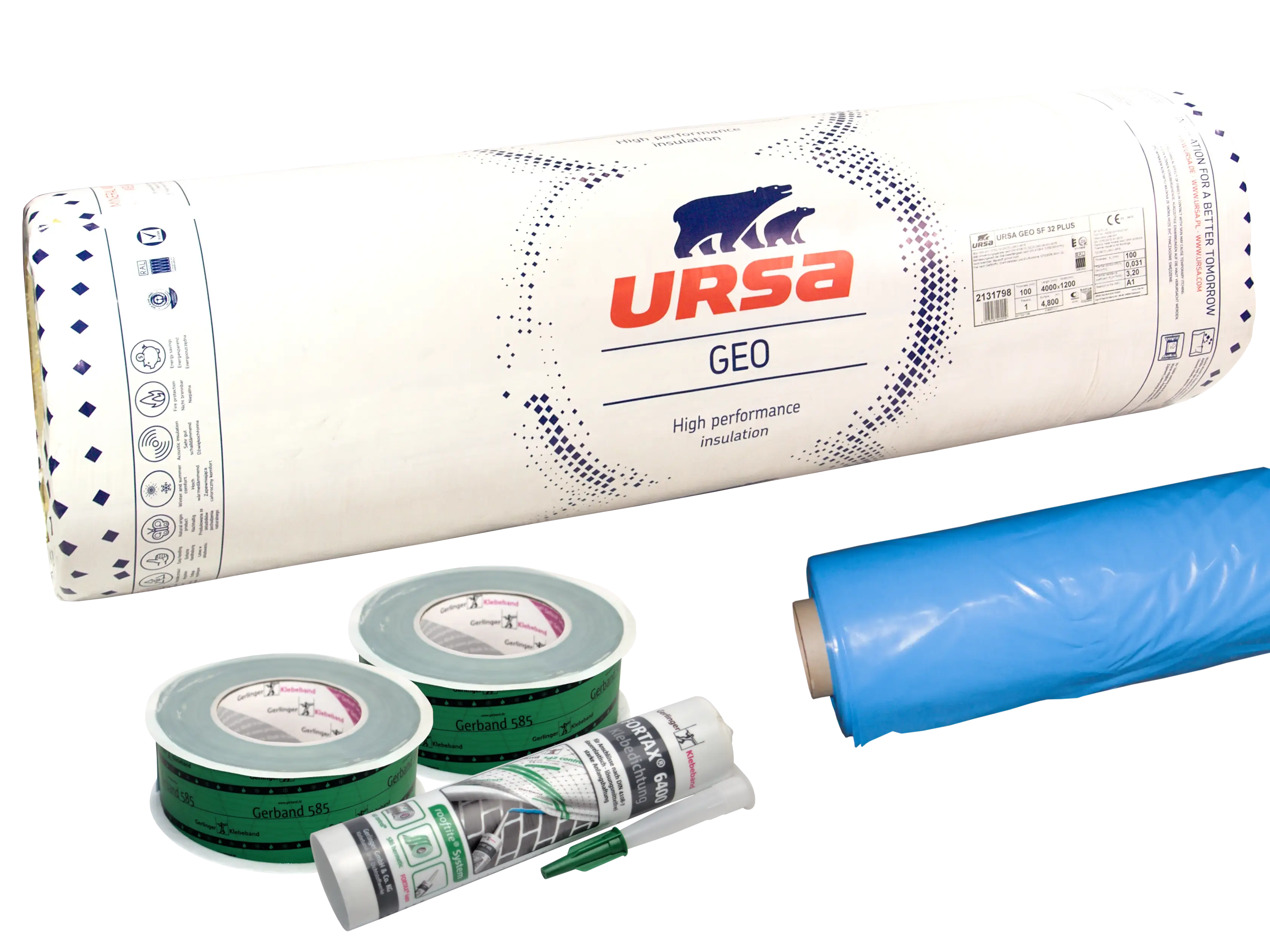 Set: Dachdämmung WLG 032